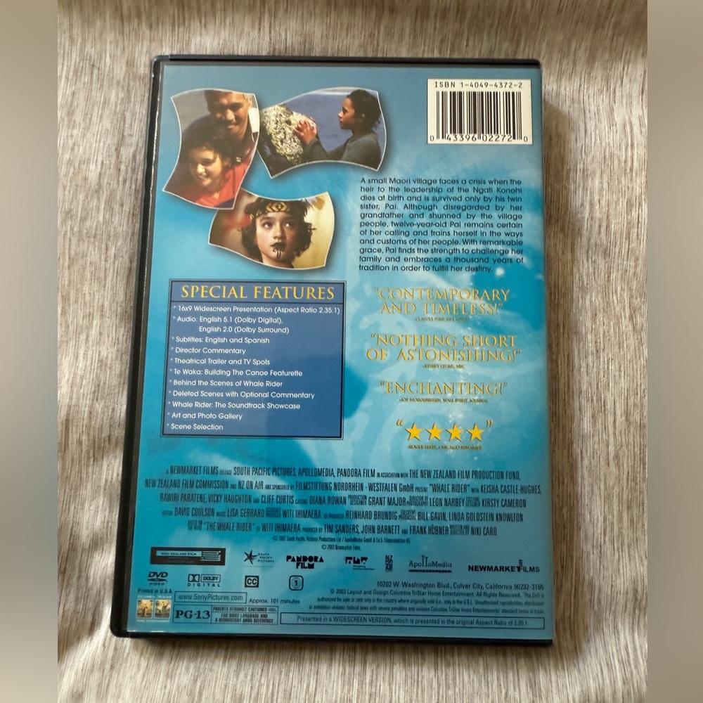 Whale Rider Special Edition DVD - Picture 2 of 5